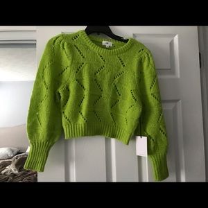Cropped sweater